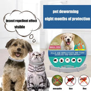 New 38/70CM Pet Anti Flea Ticks Antiparasitic Cats Collar Dog Protection Retractable Collars For Puppy Cat Large Dogs Accessorie